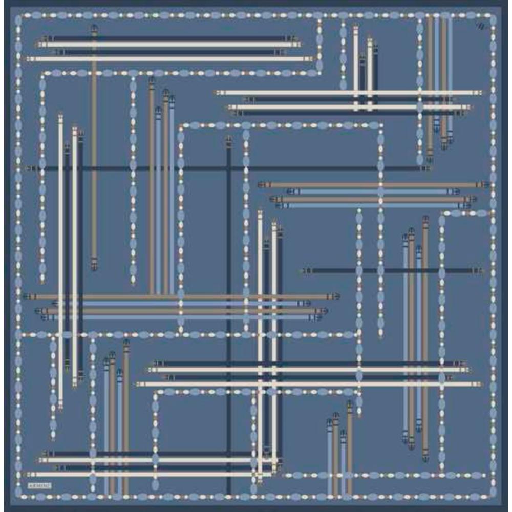 Armine Dj Sura Saf İpek Eşarp - 2025-2026 Sonbahar-Kış 9407D (S) - Renk-81