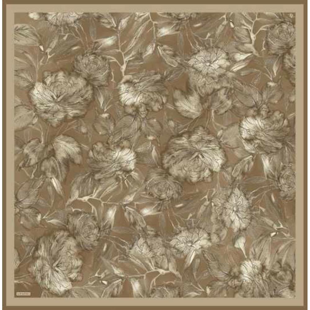 Armine Dj Sura Saf İpek Eşarp - 2025-2026 Sonbahar-Kış 9409D (S)