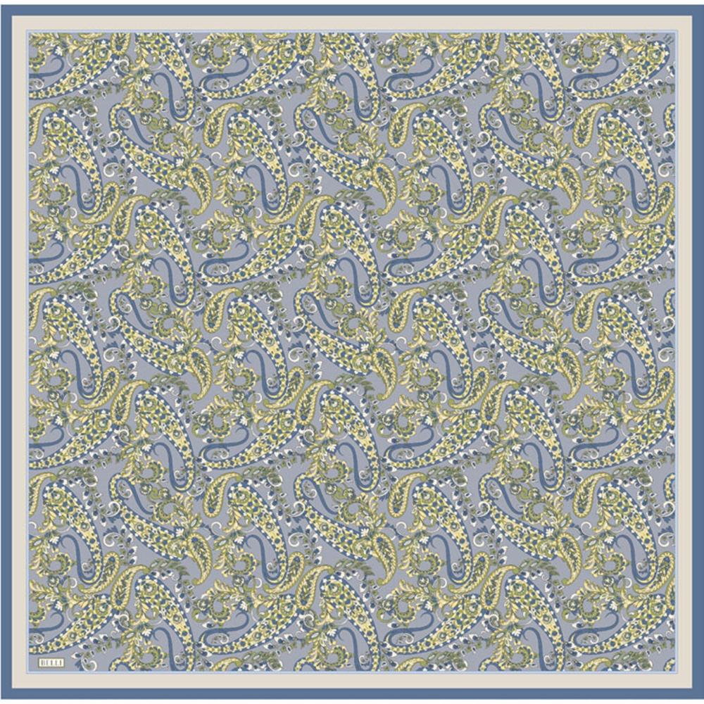 Belli Twill Saf İpek Eşarp 2025 Yaz Sezonu 4101D (T) - Renk-35
