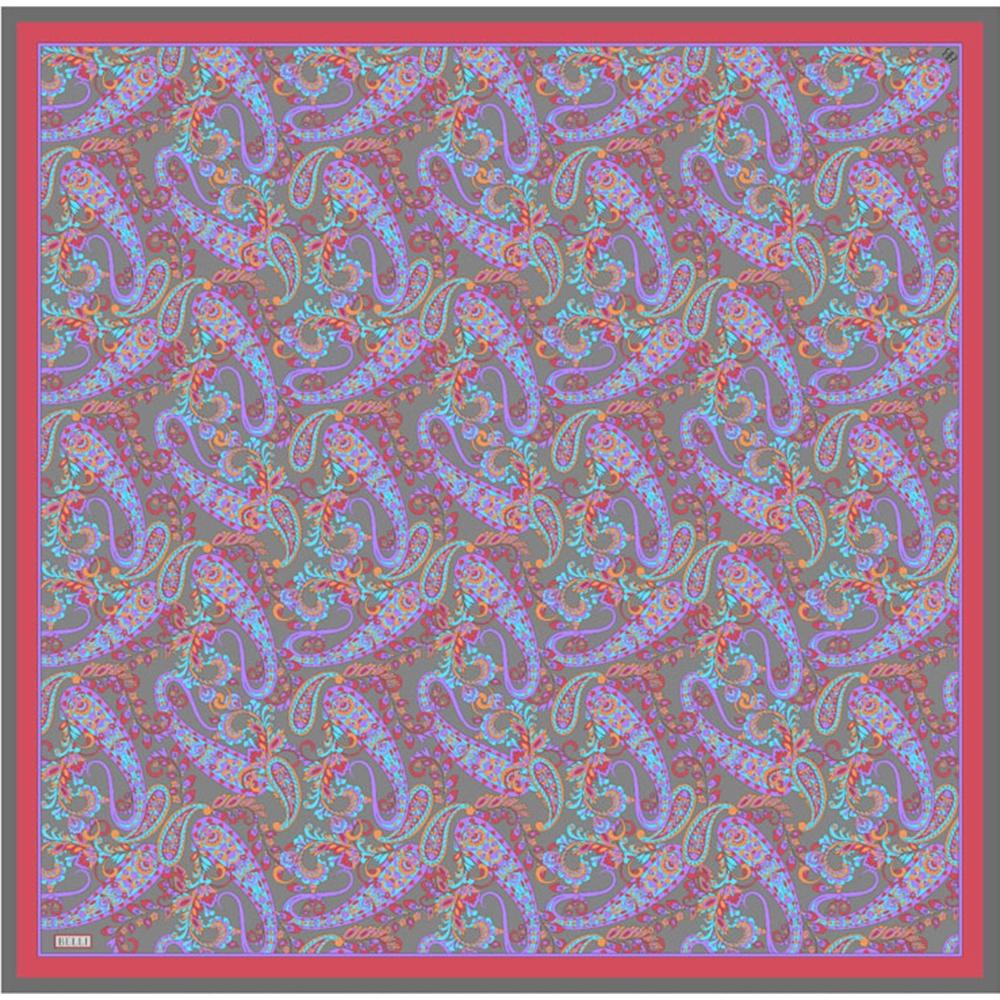 Belli Twill Saf İpek Eşarp 2025 Yaz Sezonu 4101D (T) - Renk-83