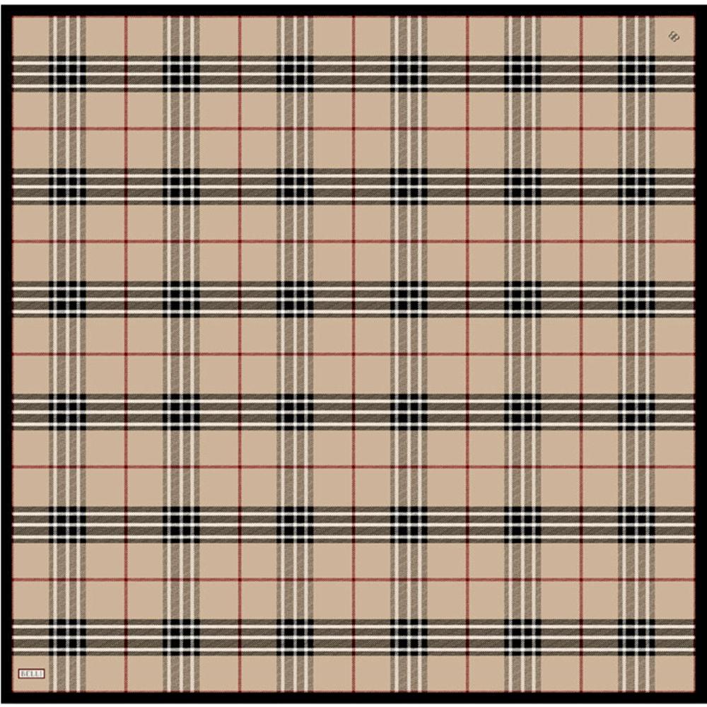 Belli Twill Nostalji Saf İpek Eşarp 4122D (T)