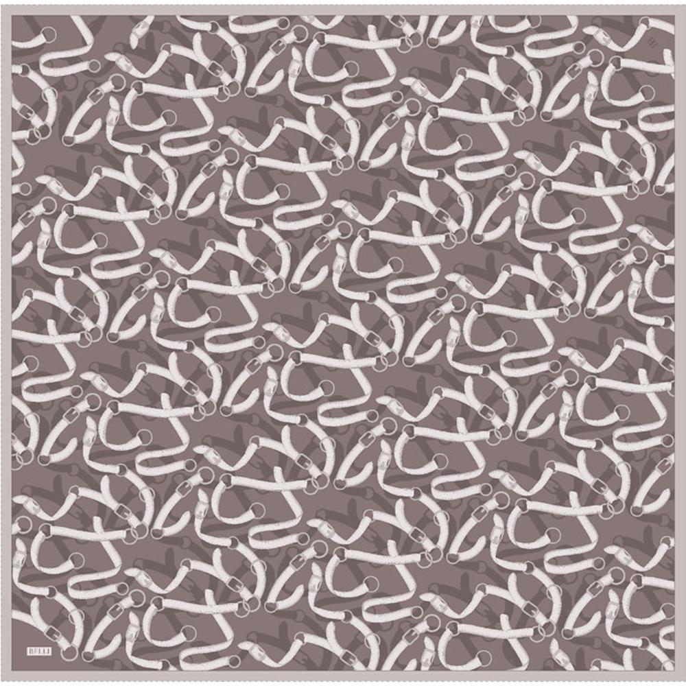 Belli Twill Saf İpek Eşarp 2025 Yaz Sezonu 4125D (T) - Renk-09