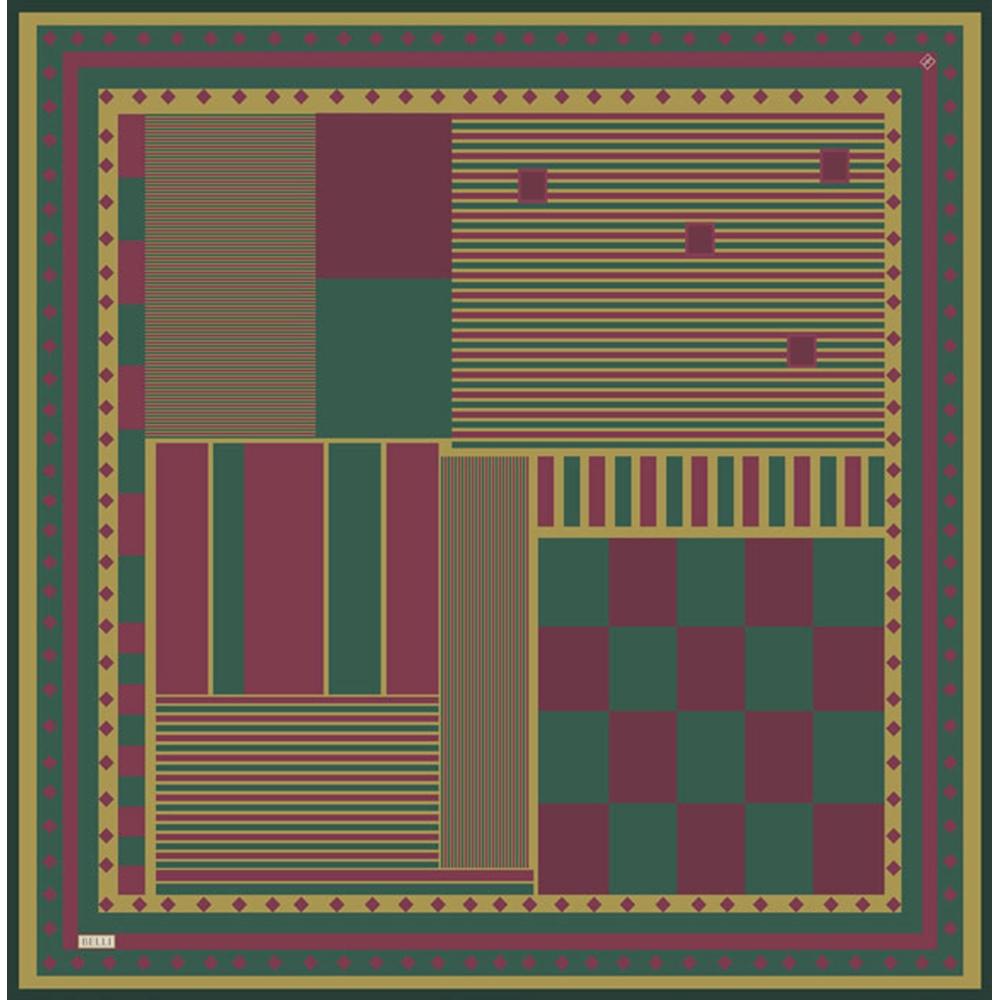 Belli Twill Saf İpek Eşarp - 2026-2027 Sonbahar-Kış 4401D (T)
