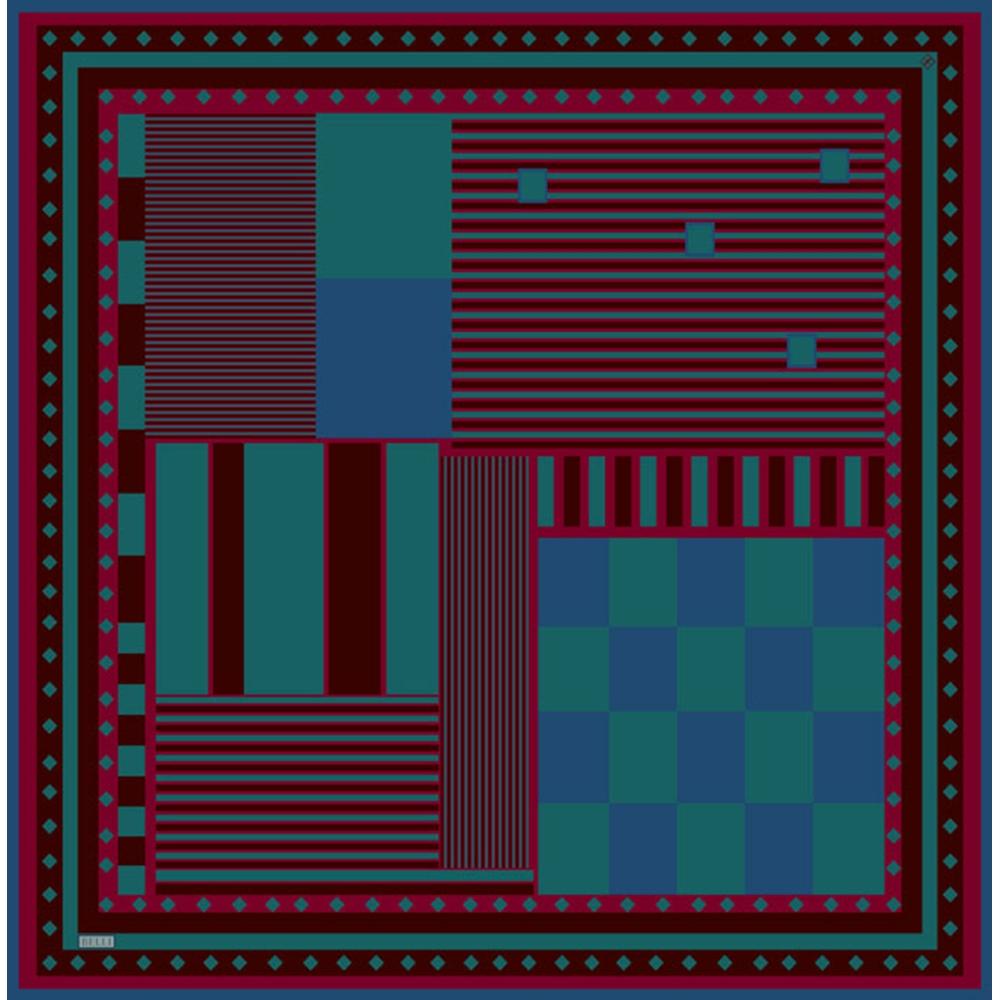 Belli Twill Saf İpek Eşarp - 2026-2027 Sonbahar-Kış 4401D (T)