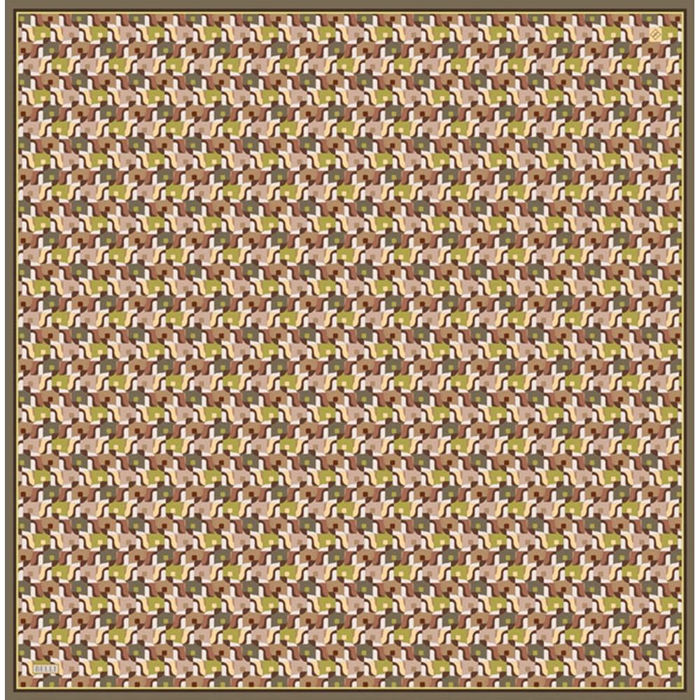 Belli Twill Saf İpek Eşarp - 2026-2027 Sonbahar-Kış 4402D (T)