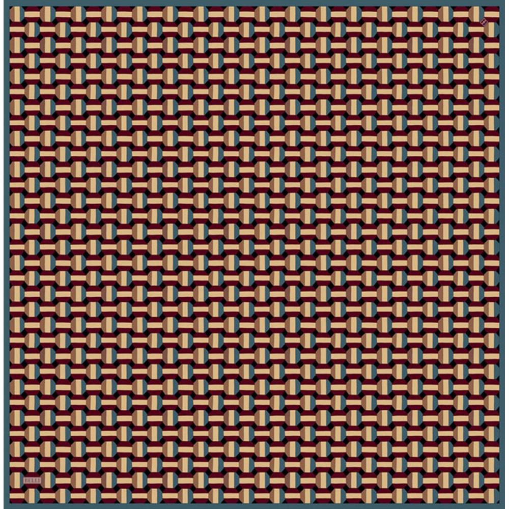 Belli Twill Saf İpek Eşarp - 2026-2027 Sonbahar-Kış 4407D (T)