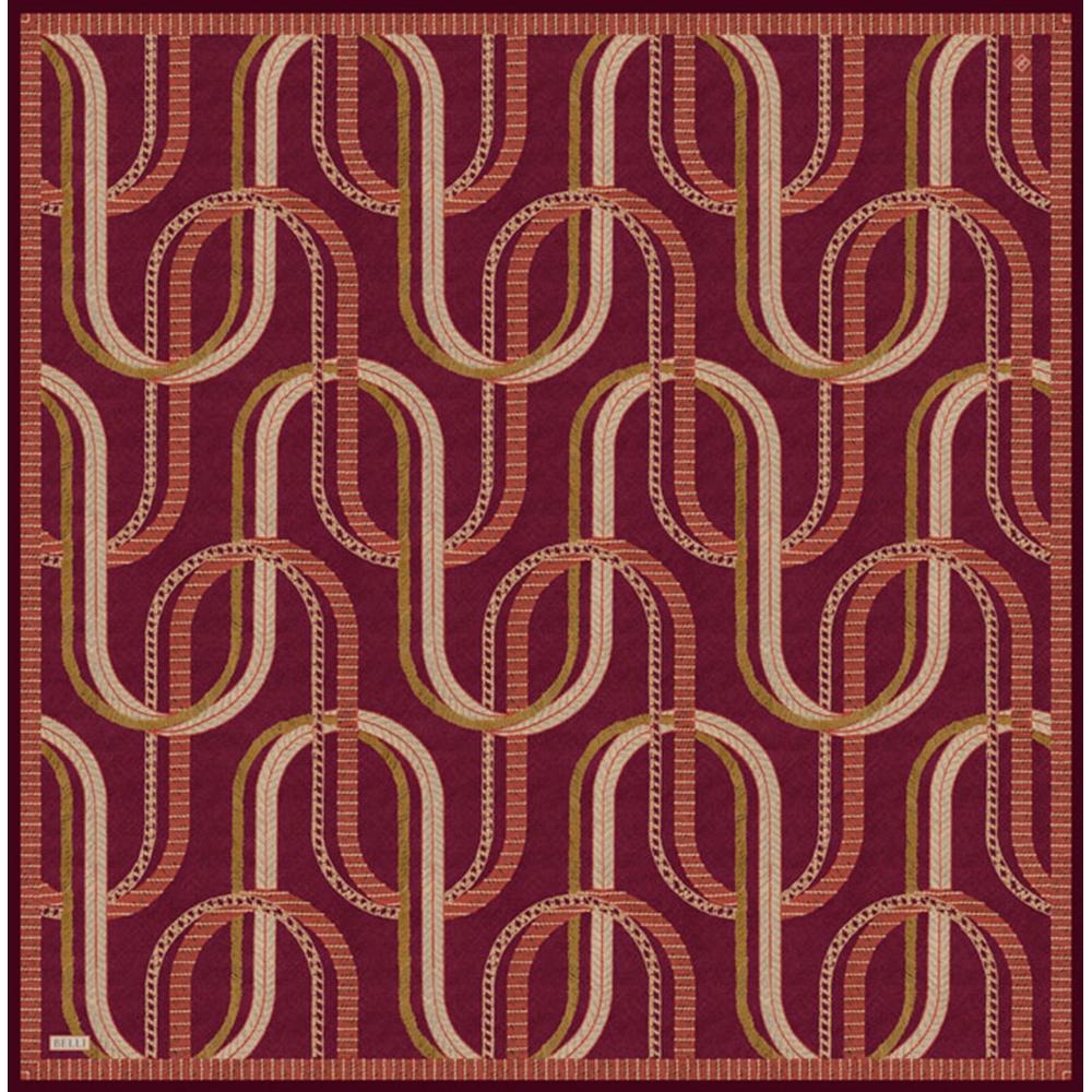 Belli Twill Saf İpek Eşarp - 2026-2027 Sonbahar-Kış 4424D (T) - Renk-82