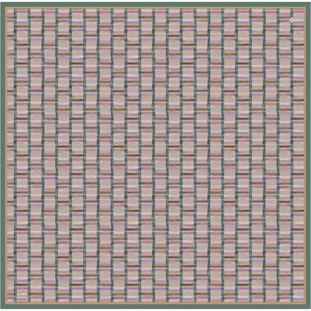 Belli Twill Saf İpek Eşarp 2026 Yaz Sezonu 4302D (T) - Renk-52