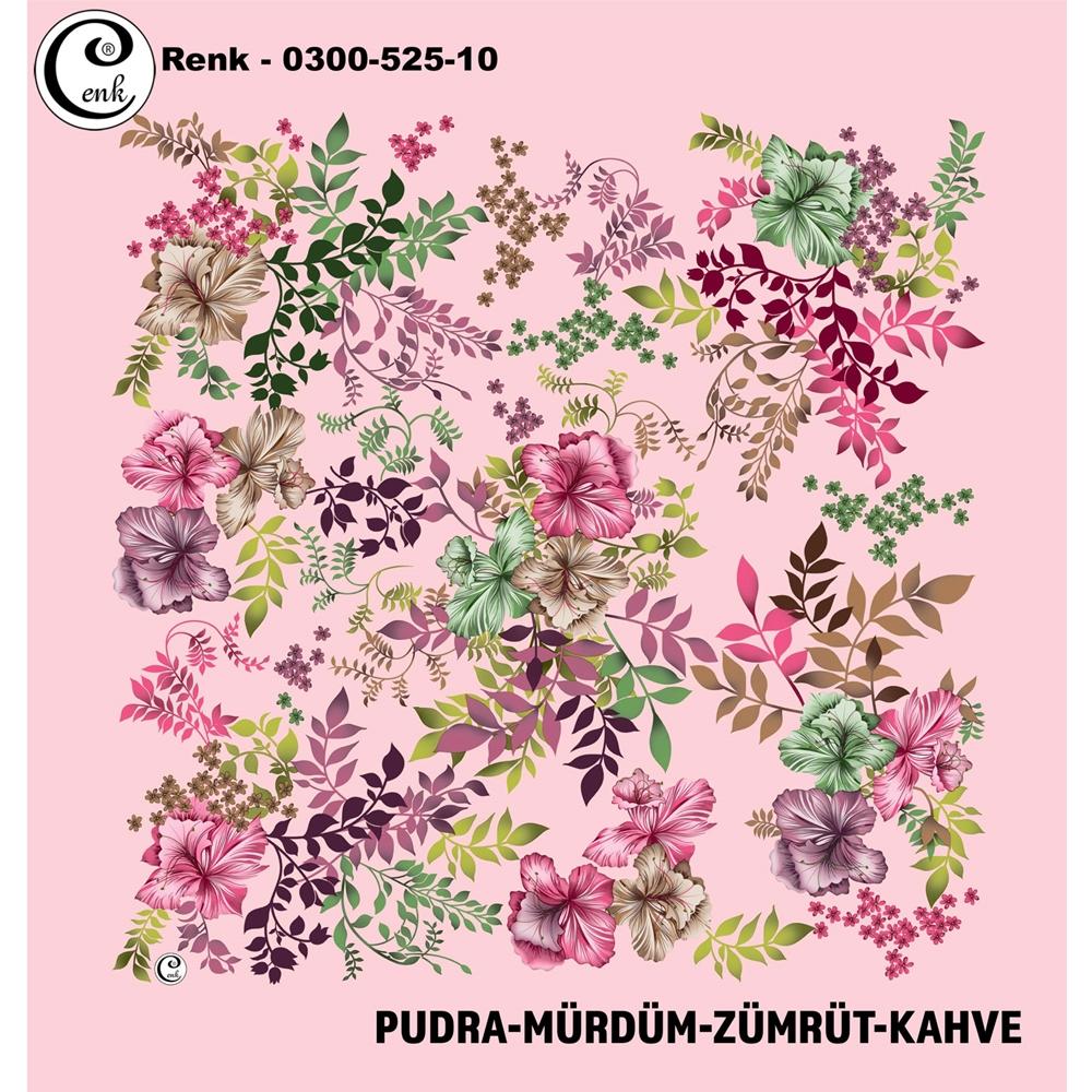 Cenk Desenli Oyalık Yazma - 0300-525 - Renk-16