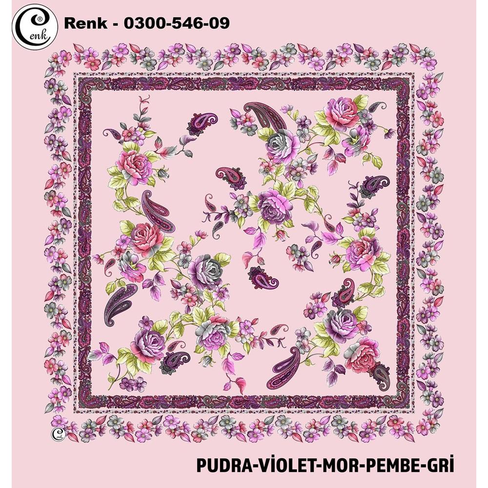 Cenk Desenli Oyalık Yazma - 0300-546 - Renk-11