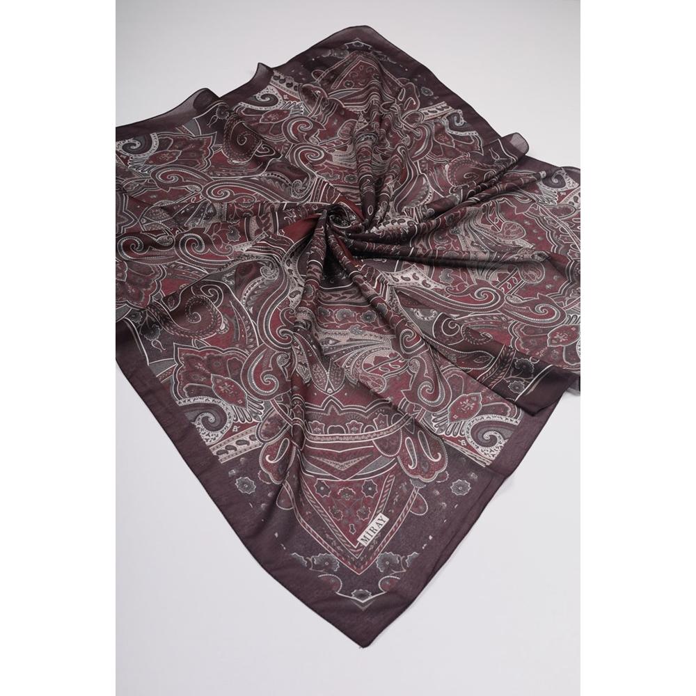 Miray Desenli 120 Cm Nevada Soft Eşarp - Desen-02