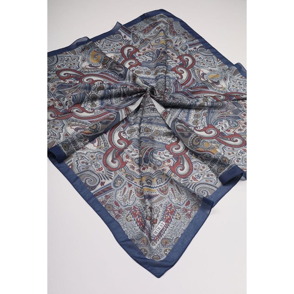 Miray Desenli 120 Cm Nevada Soft Eşarp - Desen-02