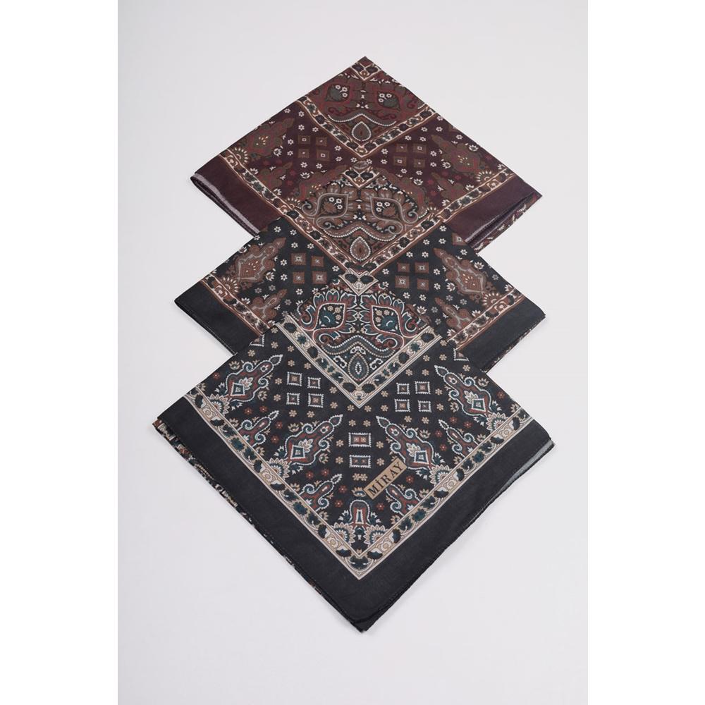 Miray Desenli 120 Cm Nevada Soft Eşarp - Desen-03