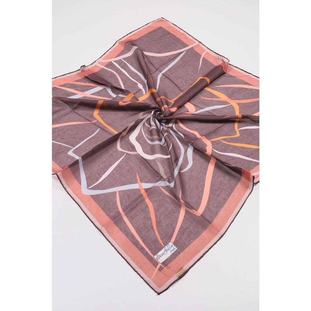 Scarfella Soft El Dikişli Eşarp Desen-318 - Renk-08