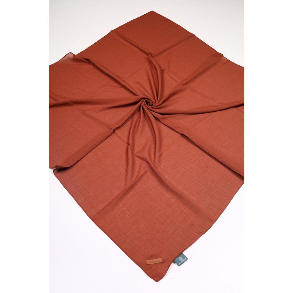 Bonjela Düz Renk Soft Krinkıl Eşarp - Desen-10 - Renk-08