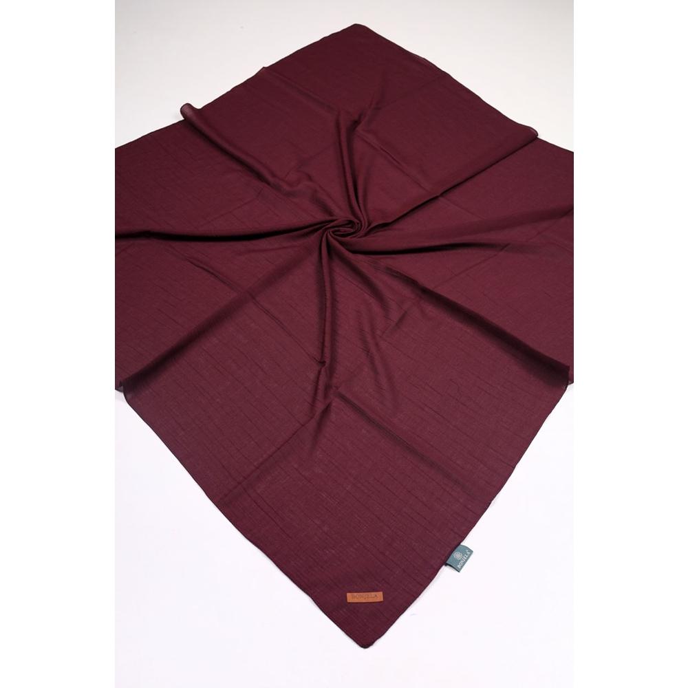 Bonjela Düz Renk Soft Krinkıl Eşarp - Desen-10 - Renk-08