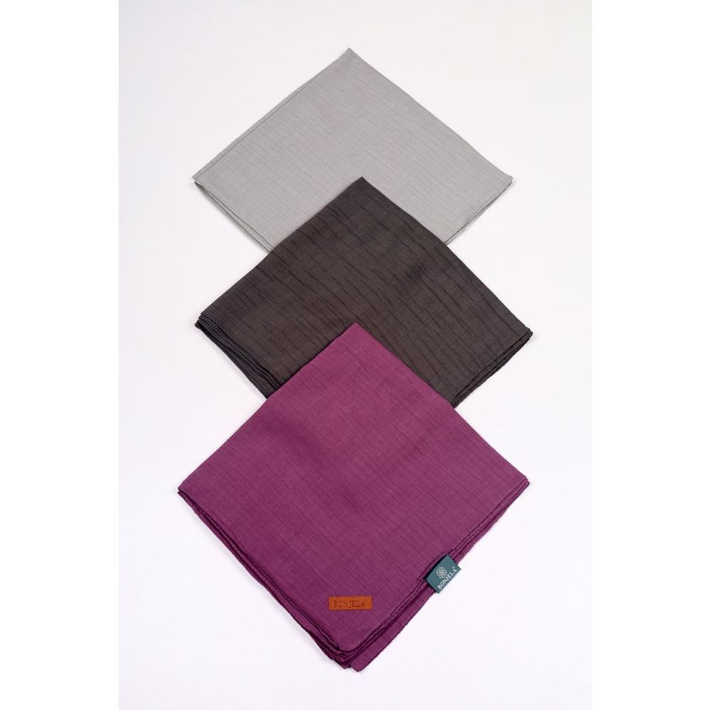 Bonjela Düz Renk Soft Krinkıl Eşarp - Desen-10