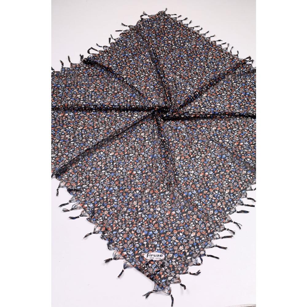 Firuze Star Desenli Boncuklu Tülbent - Desen-47 - Renk-01