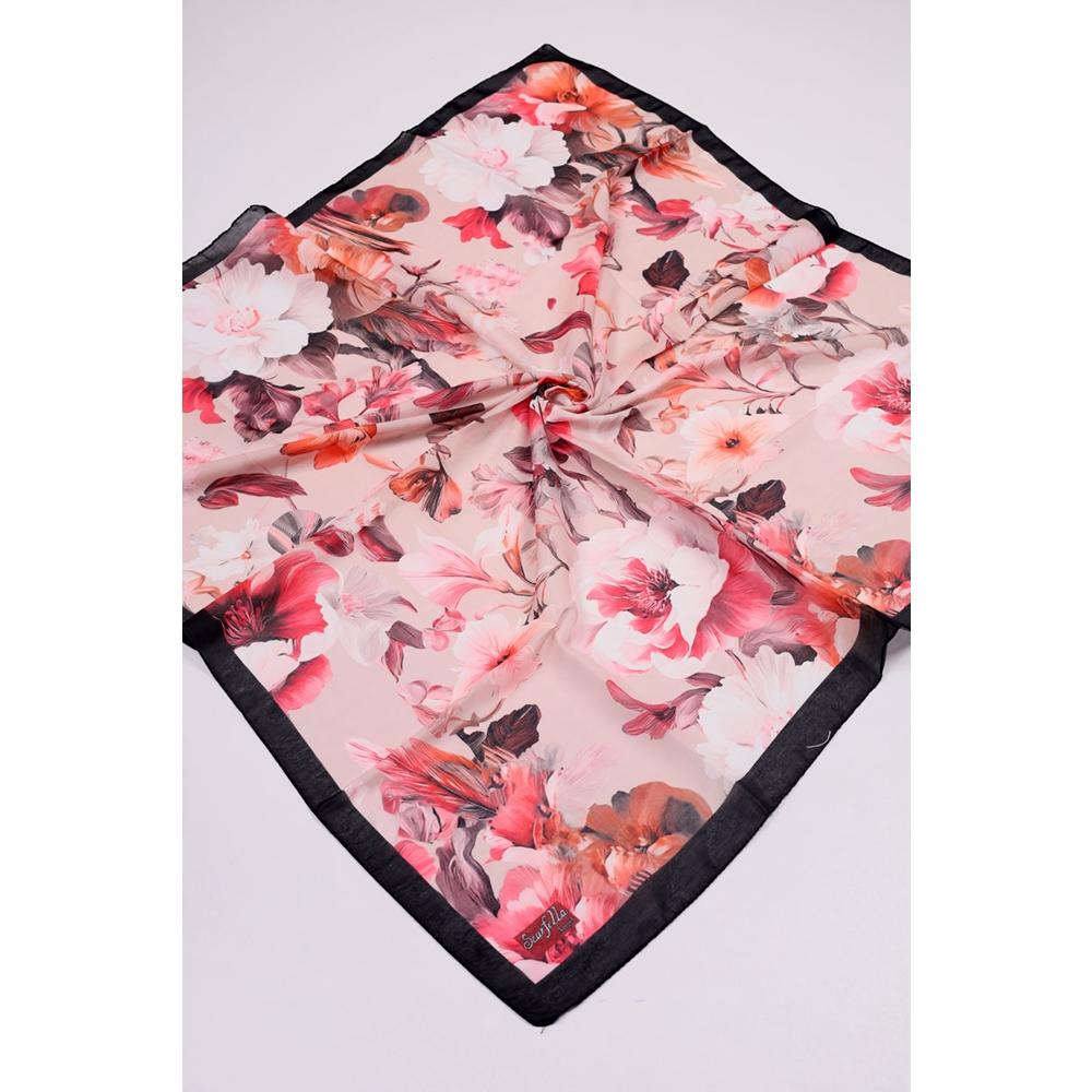 Scarfella Desenli Soft Angel Eşarp - Desen-47 - Renk-01