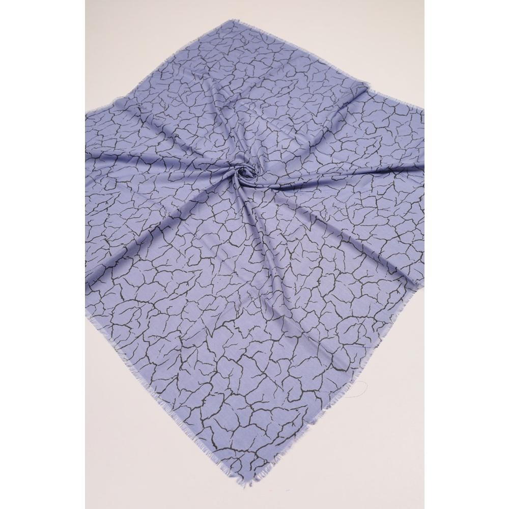 Baysem Desenli Keten Flamlı Eşarp - Desen-07 - Renk-06