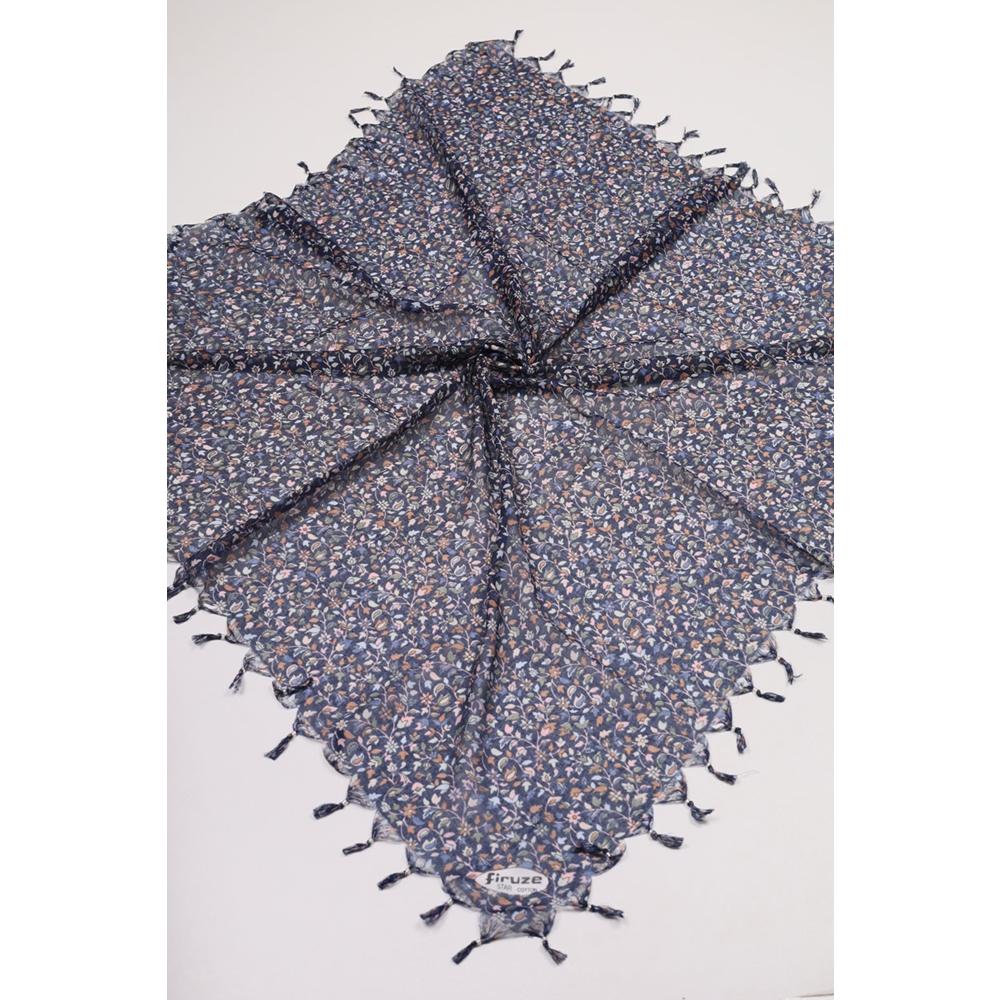 Firuze Star Desenli Boncuklu Tülbent - Desen-50 - Renk-08