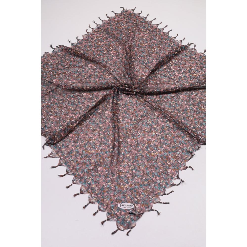 Firuze Star Desenli Boncuklu Tülbent - Desen-50 - Renk-08