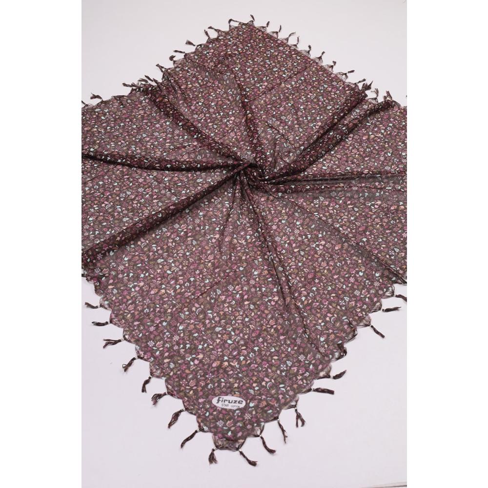 Firuze Star Desenli Boncuklu Tülbent - Desen-50 - Renk-08