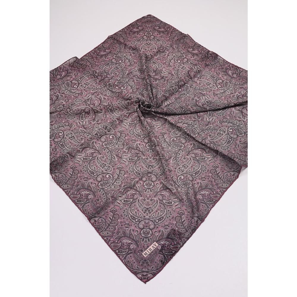 Miray Desenli Krep Eşarp - Desen-01