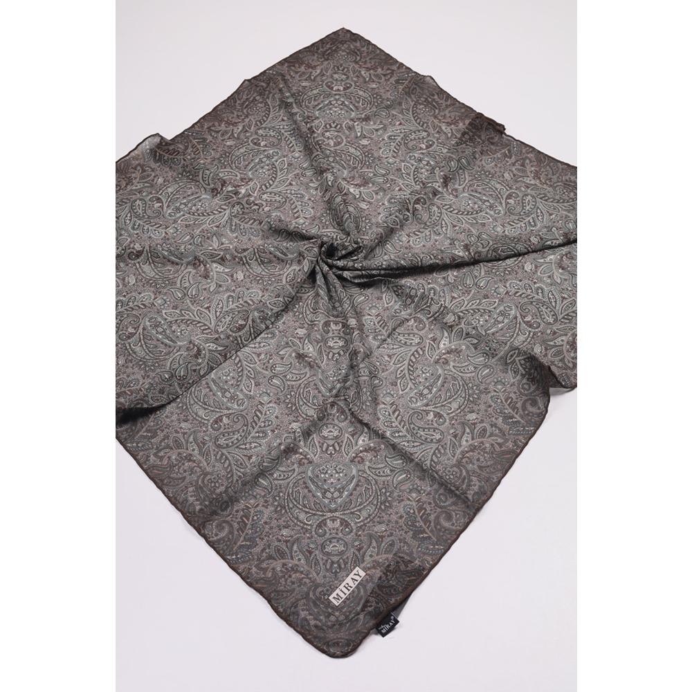 Miray Desenli Krep Eşarp - Desen-01