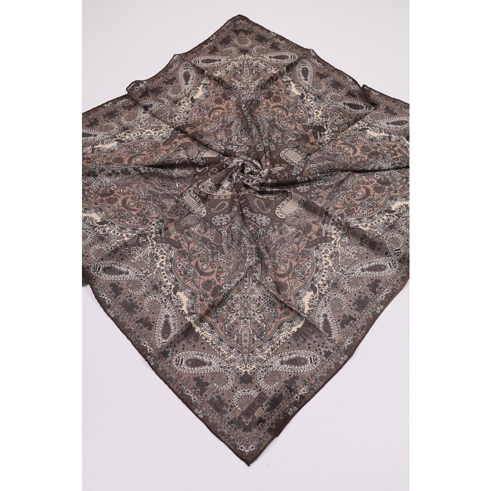 Miray Desenli Krep Eşarp - Desen-02