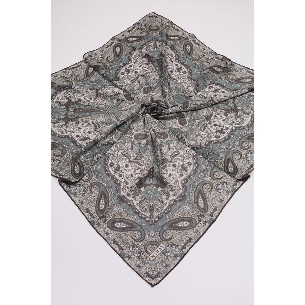 Miray Desenli Krep Eşarp - Desen-02