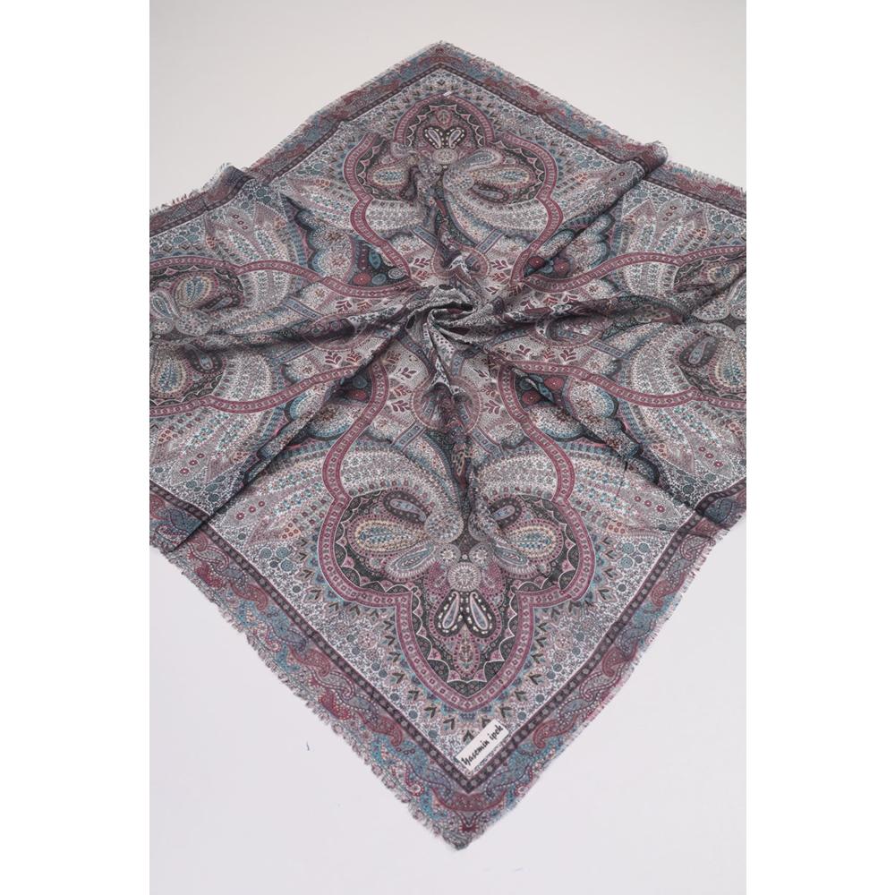 Yasemin İpek Desenli Sökme Tülbent - Desen-24 - Renk-33