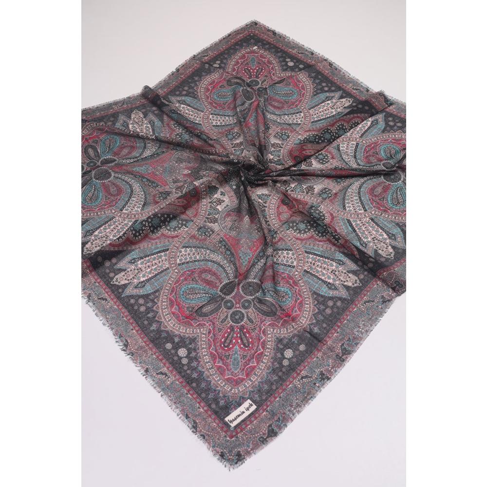 Yasemin İpek Desenli Sökme Tülbent - Desen-24 - Renk-33