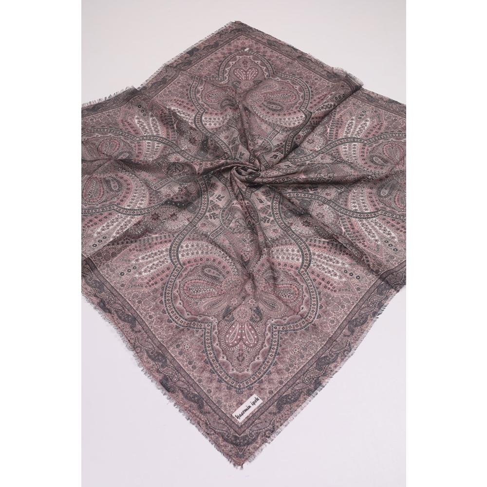 Yasemin İpek Desenli Sökme Tülbent - Desen-24 - Renk-33