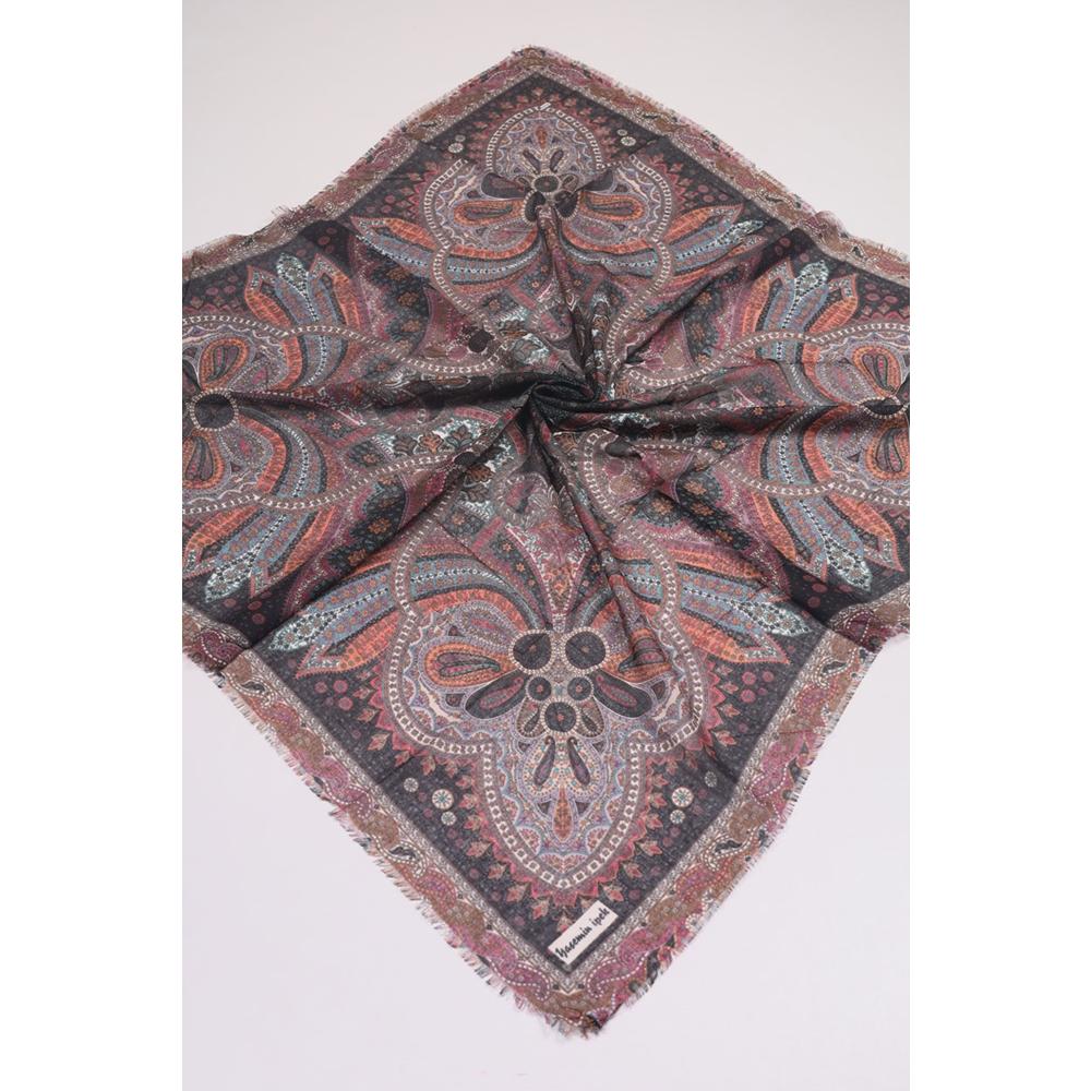 Yasemin İpek Desenli Sökme Tülbent - Desen-24 - Renk-33