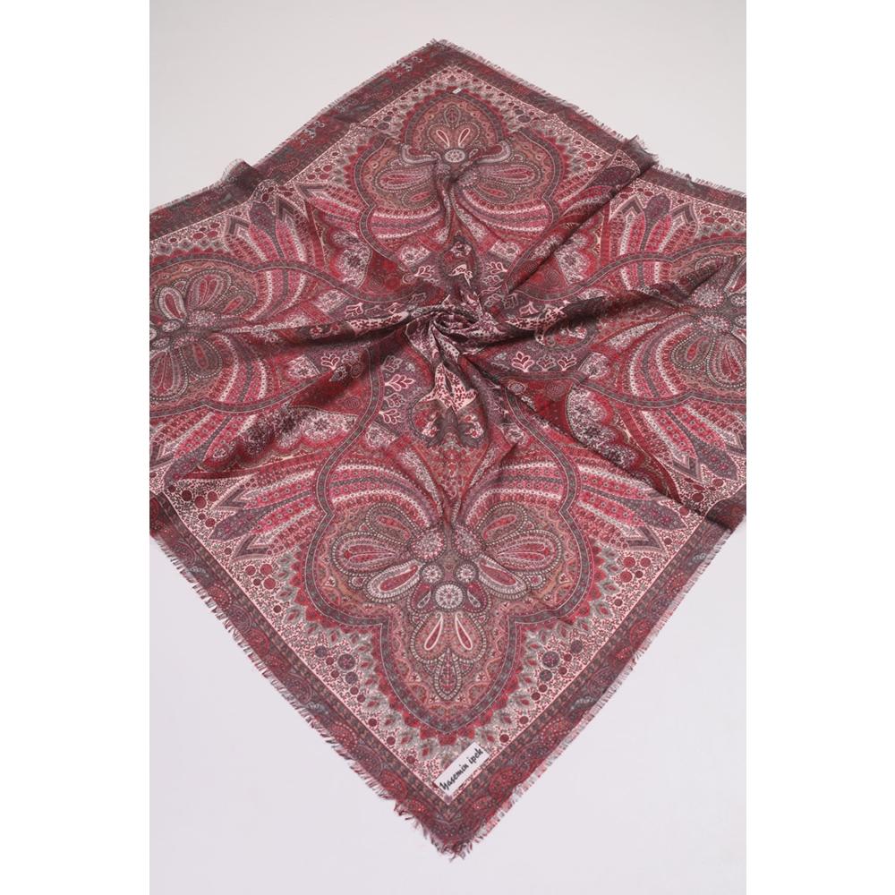 Yasemin İpek Desenli Sökme Tülbent - Desen-24 - Renk-33