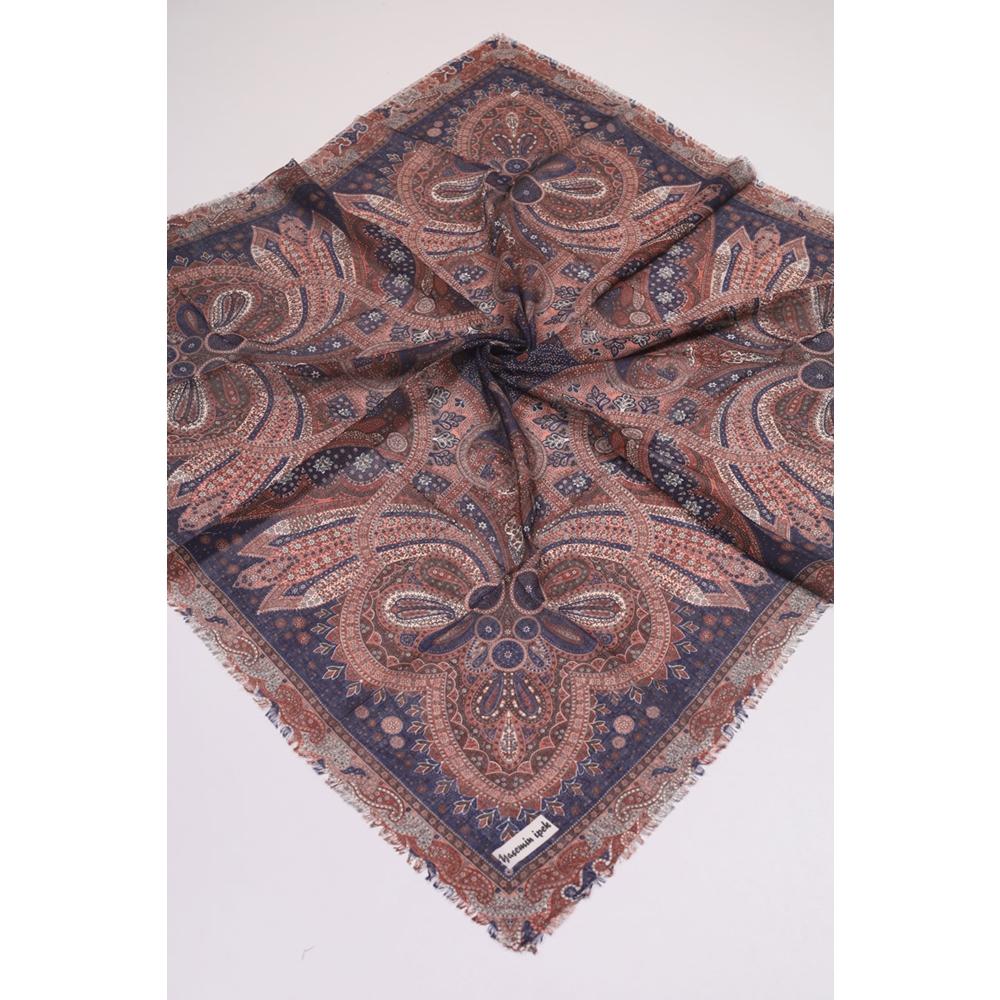 Yasemin İpek Desenli Sökme Tülbent - Desen-24 - Renk-33