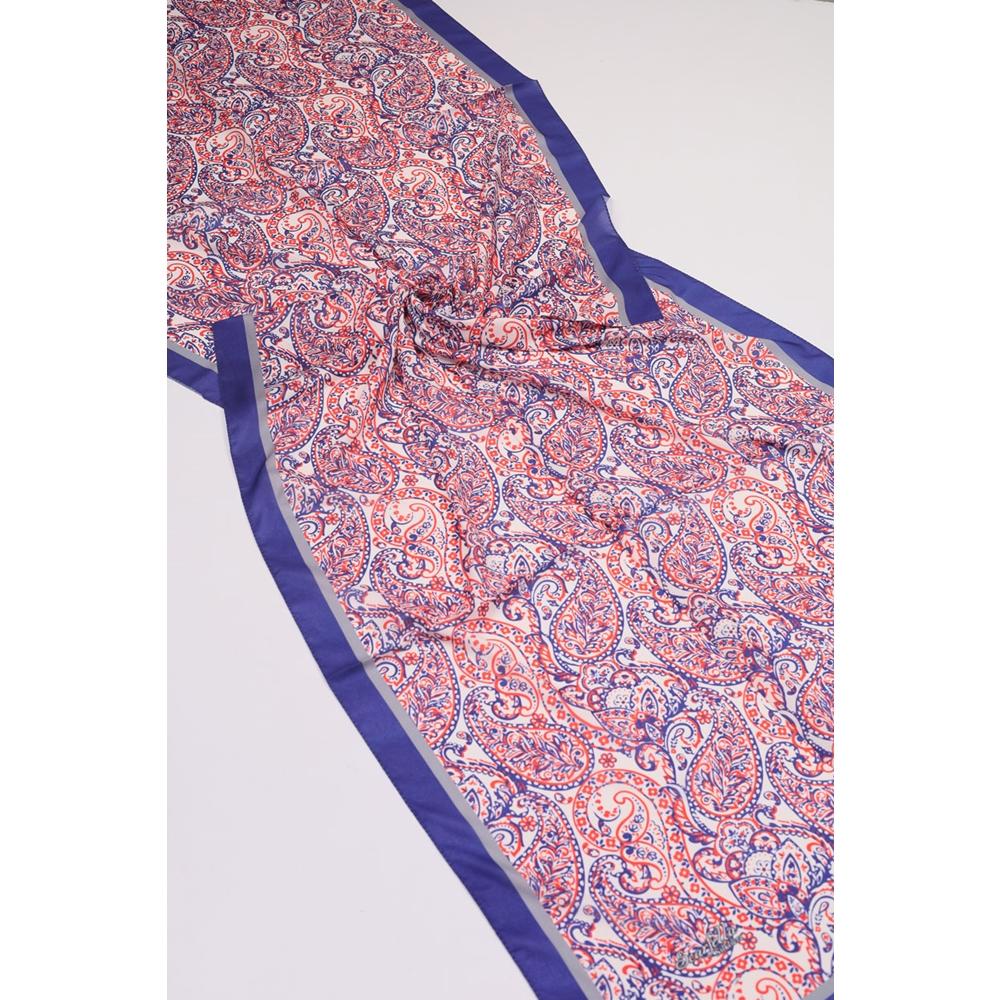Scarfella Desenli Silk Licra Şal - Desen-08