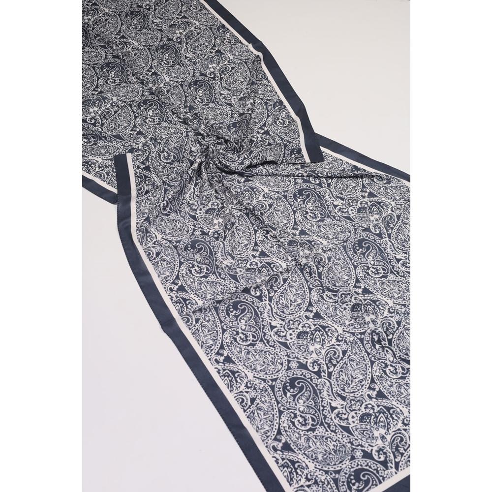 Scarfella Desenli Silk Licra Şal - Desen-08