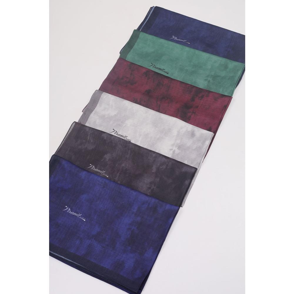 Piramit Desenli Dijital Soft Şal - Desen-09