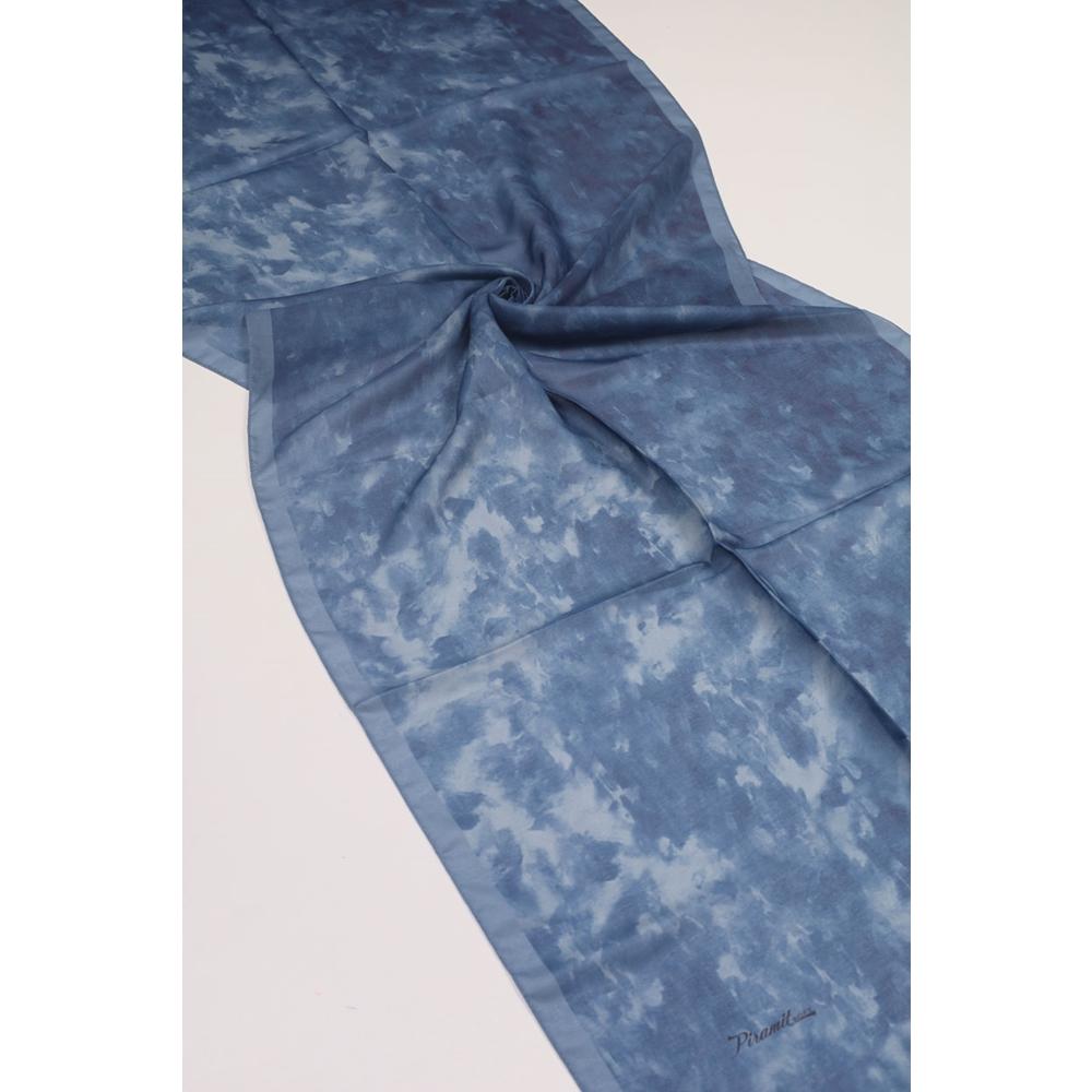 Piramit Desenli Dijital Soft Şal - Desen-09