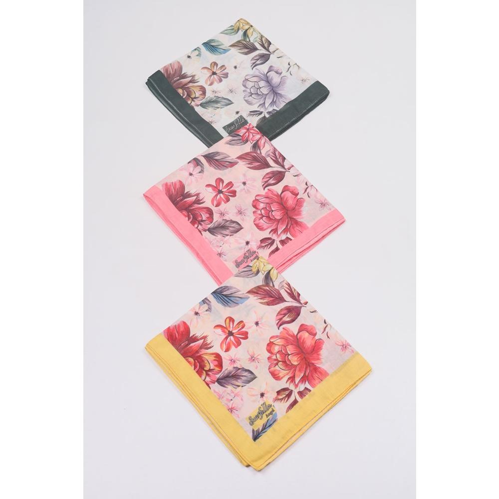 Scarfella Desenli Soft Angel Eşarp - Desen-54