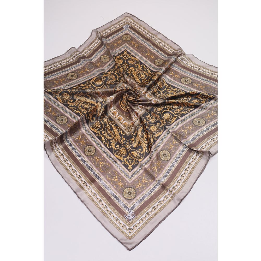 Levidor Desenli Kristal Eşarp - Desen-52 - Renk-06