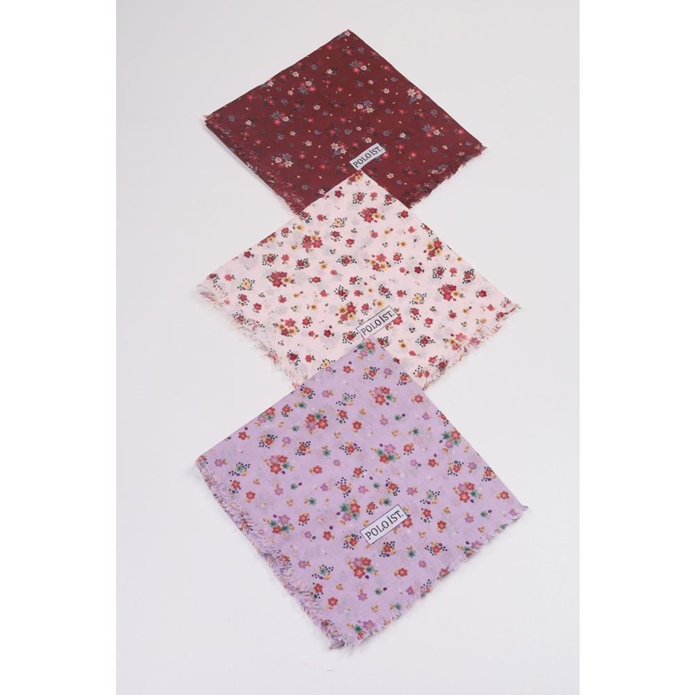 Poloist Desenli Sökme Tülbent - Desen-339