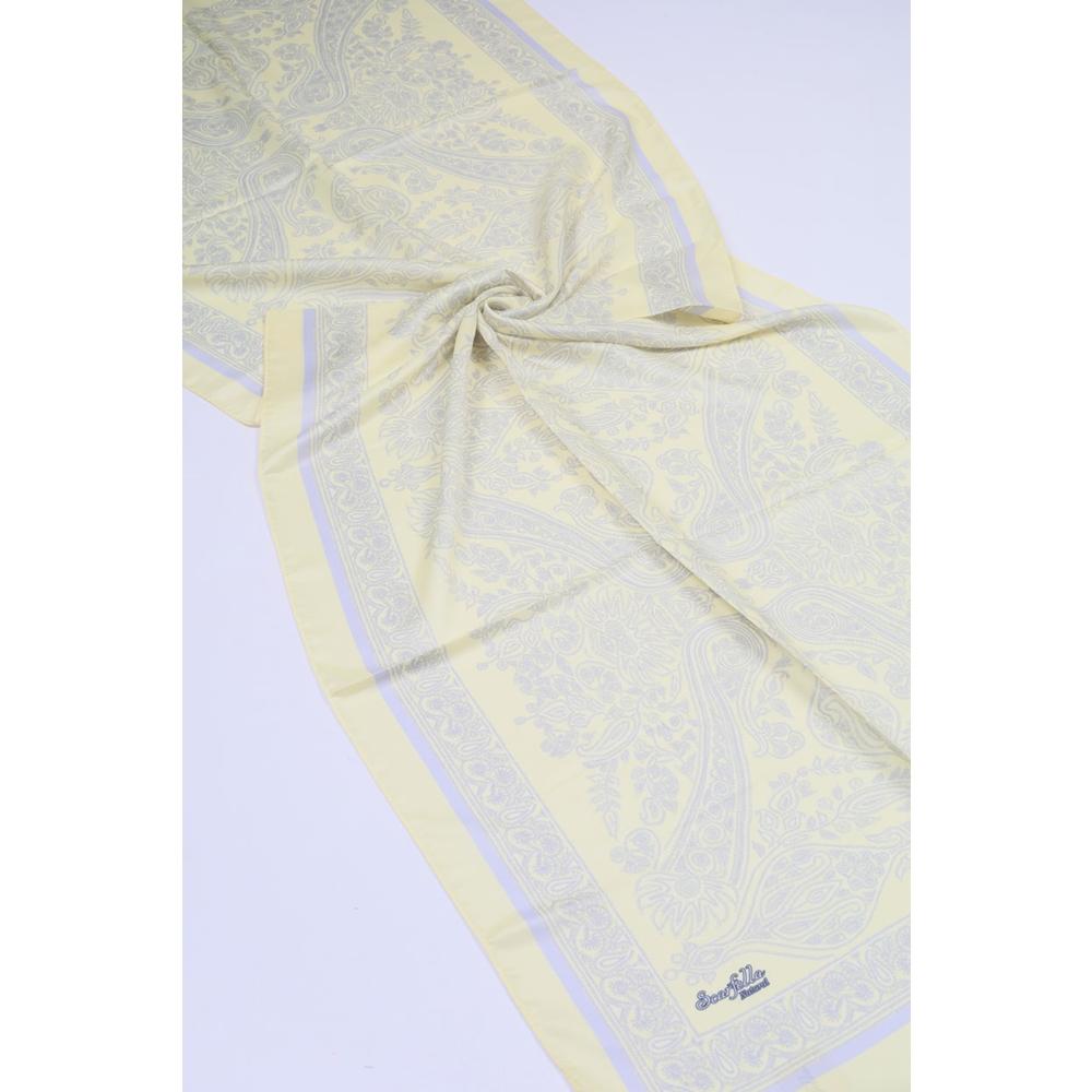 Scarfella Desenli Naturel Şal - Desen-104 - Renk-08
