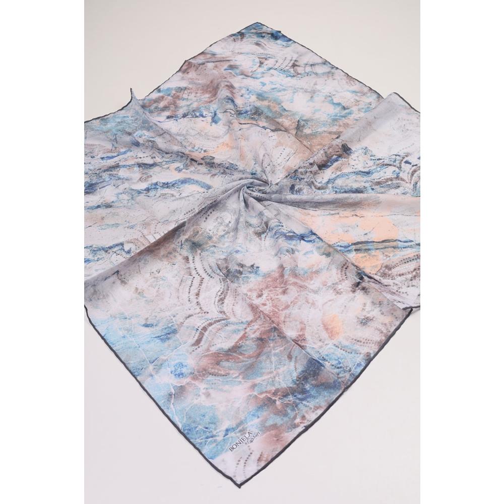 Bonjela Desenli Dijital Soft Eşarp - Desen-03 - Renk-06