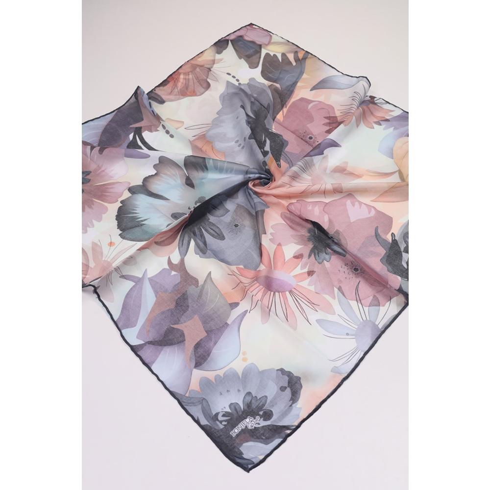 Bonjela Desenli Dijital Soft Eşarp - Desen-04