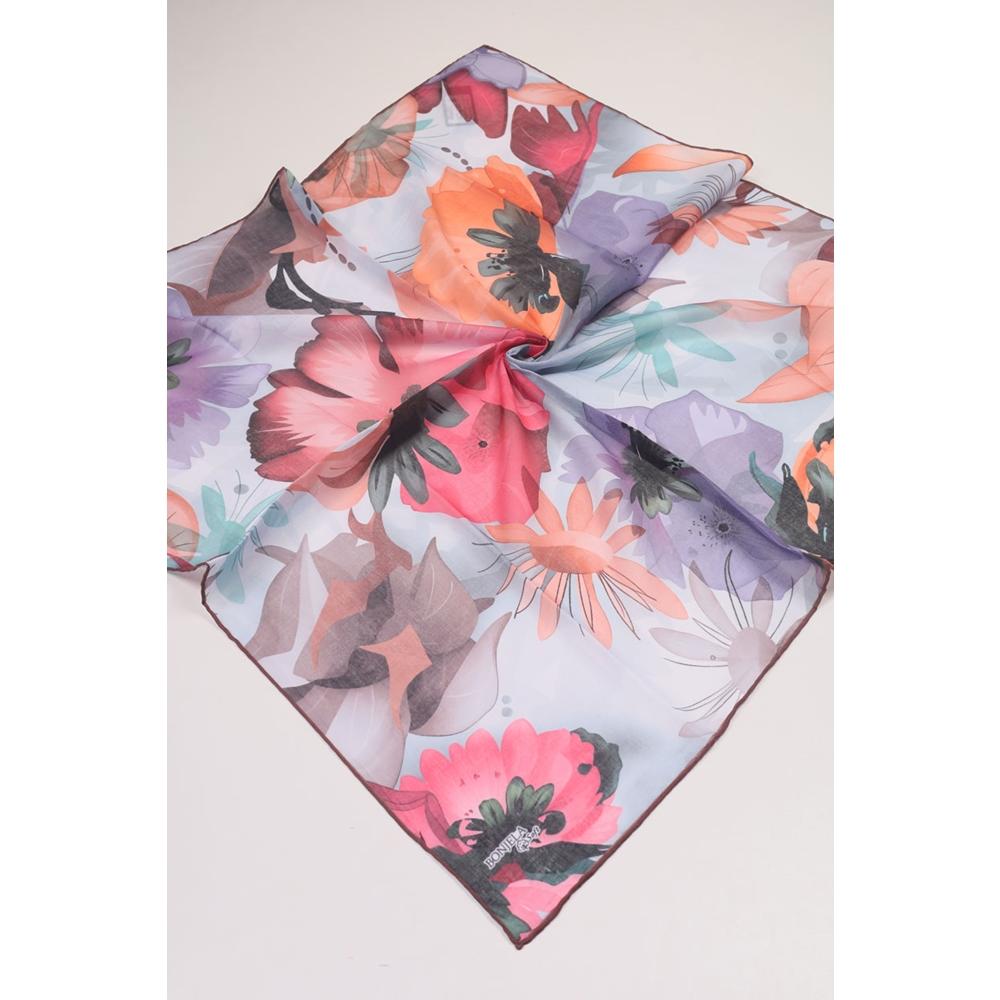 Bonjela Desenli Dijital Soft Eşarp - Desen-04