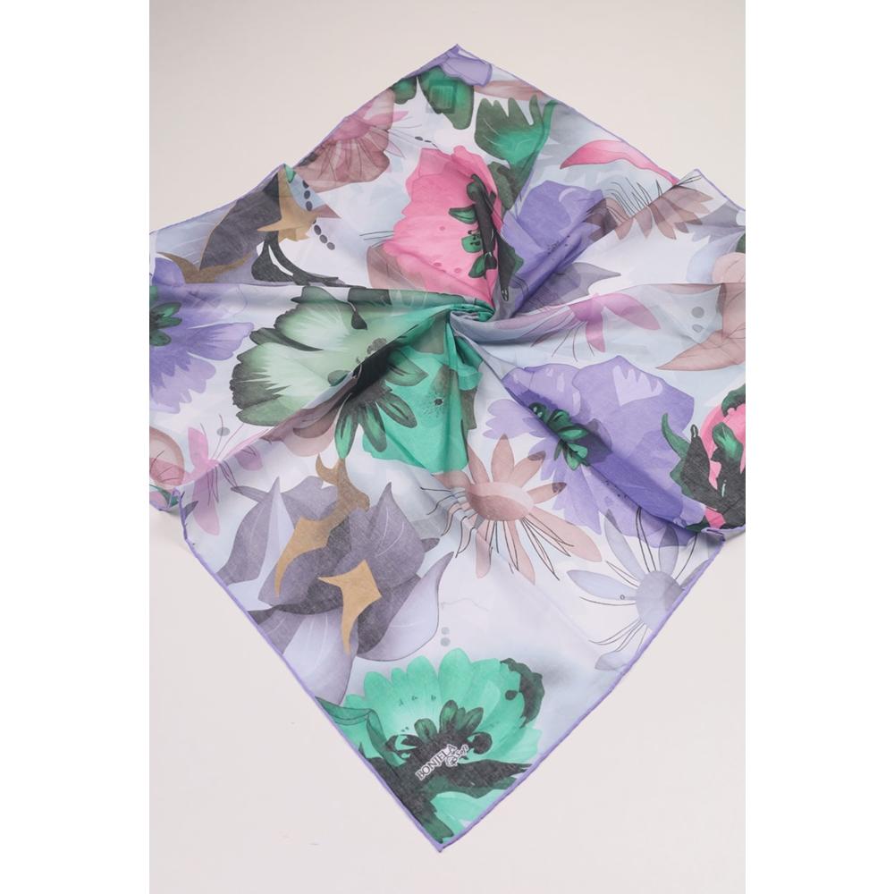 Bonjela Desenli Dijital Soft Eşarp - Desen-04