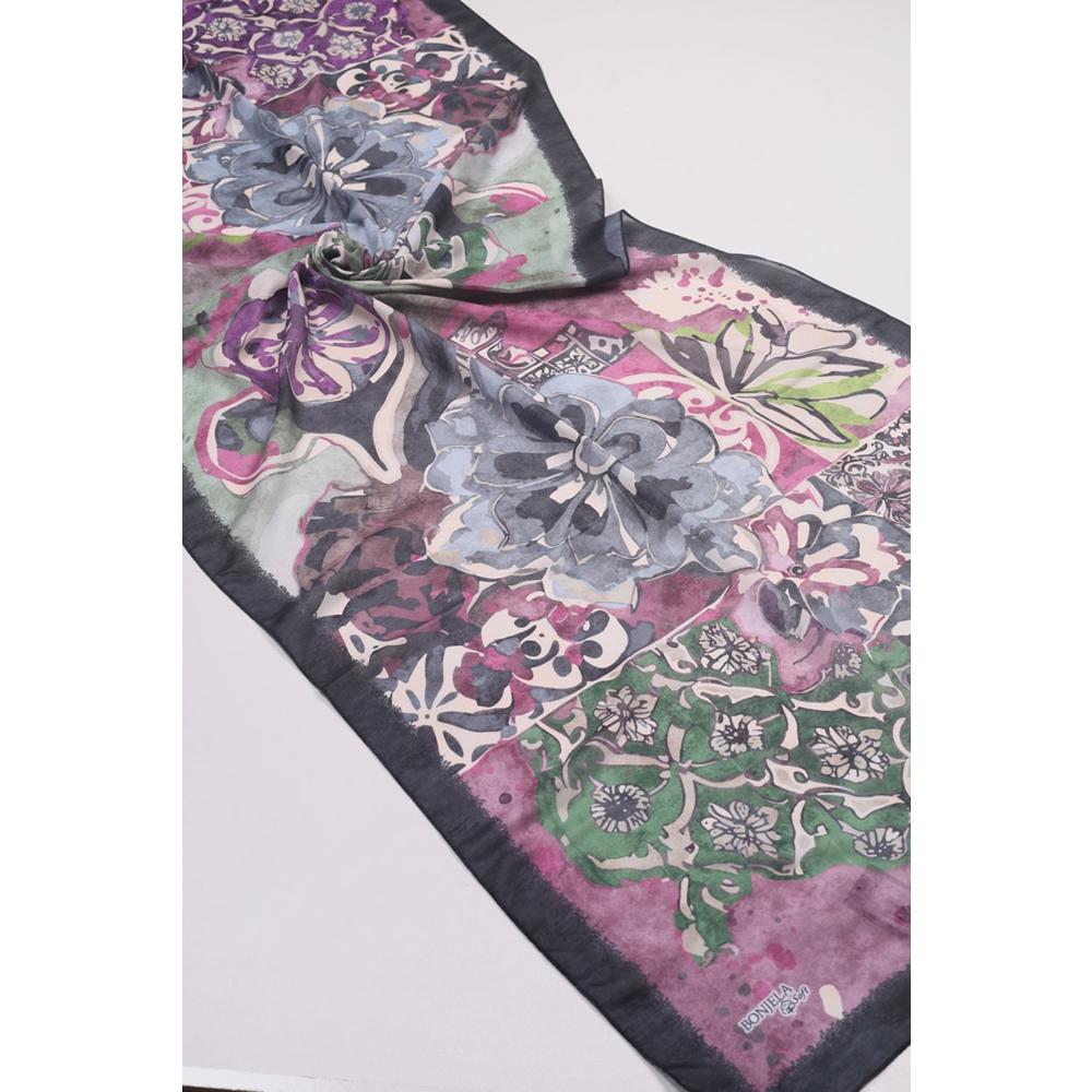 Bonjela Desenli Dijital Soft Şal - Desen-05